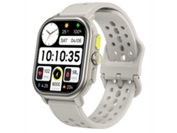 Smartwatch con Pantalla Amoled Ultra Clara de 2.06 Pulgadas Llamadas Bluetooth y Seguimiento Deportivo Blanco YEMAESRE