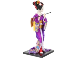 Muñeca Tradicional Japonesa Hecha A Mano Con Kimono, Ideal Para La Decoración Del Hogar, Sala De Estar, Hotel O Colección.