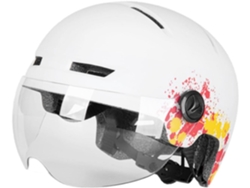 Casco Para Bicicleta Eléctrica Harilla, Equipo De Protección Con Luz Visera, Contra Impactos Adultos, Hombres
