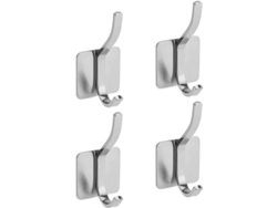 Gancho Adhesivo De Pared, Acero Inoxidable, Resistente Al Agua, Sin Orificios, Para Cubiertas Fyd.