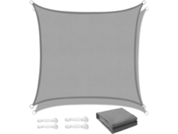 Vela De Sombra Rectangular Impermeable Resistente Uv, Protección