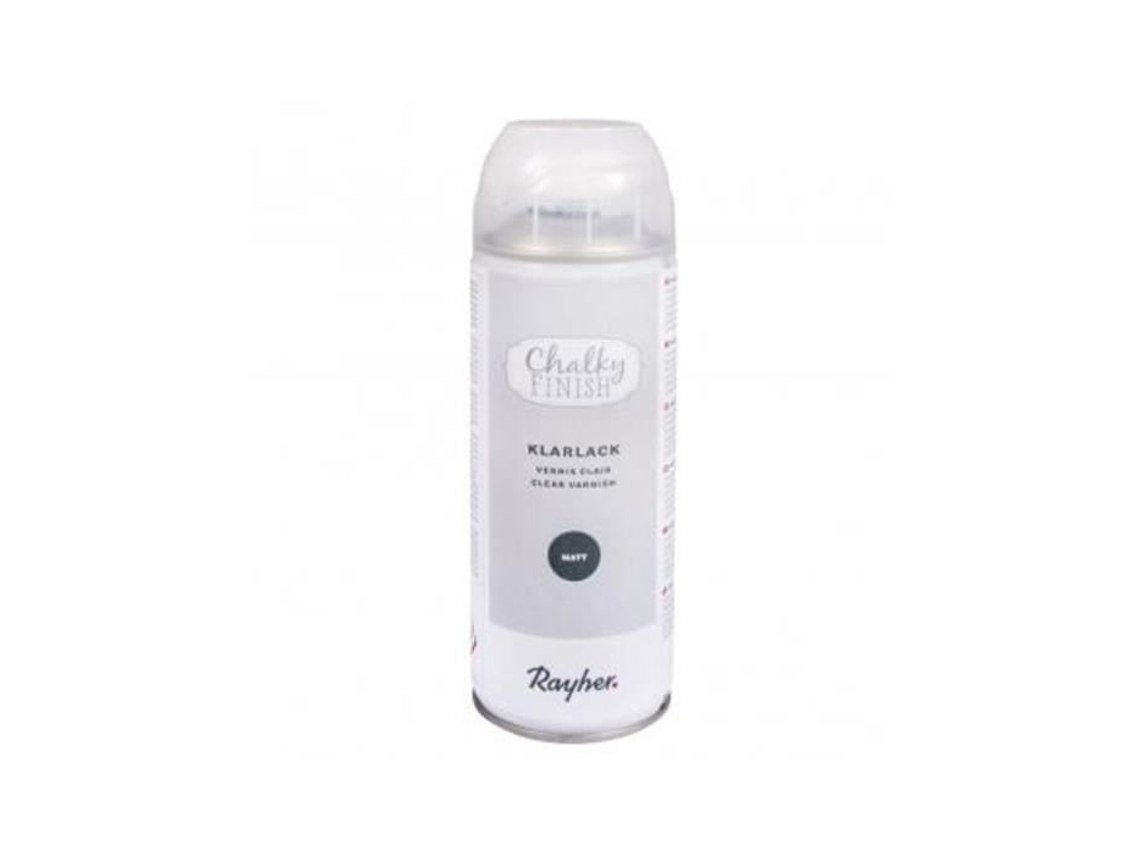 Barniz en aerosol Rayher - Acabado mate transparente - 400 ml - Acrílico a base de agua