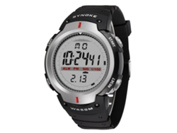 Reloj Electrónico Digital Deportivo Impermeable Multifuncional Synoke Gris