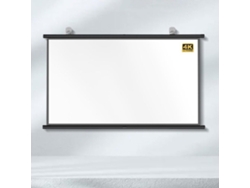 Pantalla De Proyección Portátil De 30", 40", 50", 60", 72", Con Soporte De Pared, Para Cine En Casa, Uso