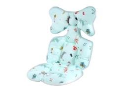 Cojín Para Asiento De Cochecito, Cojín Para Asiento De Coche De Bebé De Doble Cara, Transpirable Y Suave Cuich