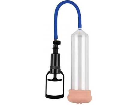 VPMKP-Bomda de Pene Con Masturbador TOYZ4LOVERS Push Touch Sense Transpa