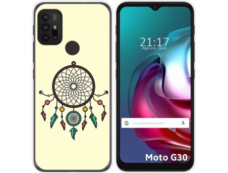 Carcasa Motorola Moto G10 / G30 TUMUNDOSMARTPHONE Atrapasueños Multicolor