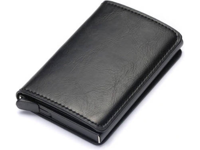 Cartera GOEIK X-12A (Inteligente - 6 Tarjetas - Negro)