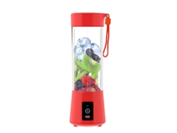 Exprimidor multifuncional, mini exprimidor eléctrico inalámbrico, tamaño pequeño Mdug (rojo)