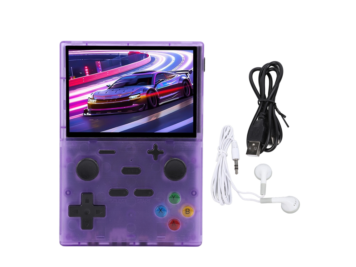 Consola De Juegos Retro Portátil Con Sistema Linux Y Pantalla De 3.5 Pulgadas