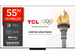TV TCL 55C6K PRO (QD MINILED - 55'' - 140 cm - 4K Ultra HD - Smart TV)