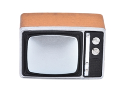 Yncm-televisor Para Casa De Muñecas Miniatura Accesorio De Juguete Tv Mueble Para Muñecas