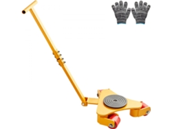 Transportador industrial de 3 toneladas con ruedas de poliuretano, estructura de acero y mango ergonómico Tekmaquinas