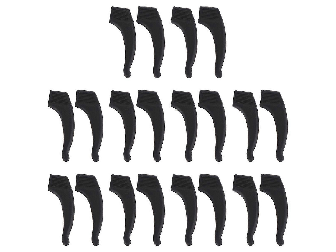 10 pares de soportes antideslizantes para gafas, agarres para gafas, ganchos de silicona para las orejas, piezas para gafas Rosewell