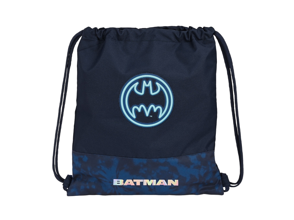 Bolsa Mochila con Cuerdas BATMAN Legendary Azul marino 35 x 40 x 1 cm