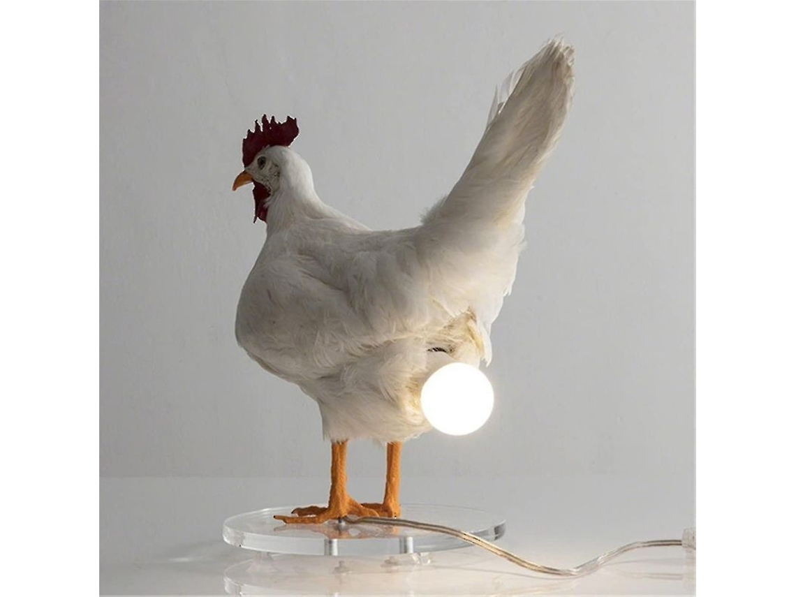 Lámpara De Mesa Con Forma De Huevo Y Gallina Para Decoración Del Hogar Y Luz Nocturna.