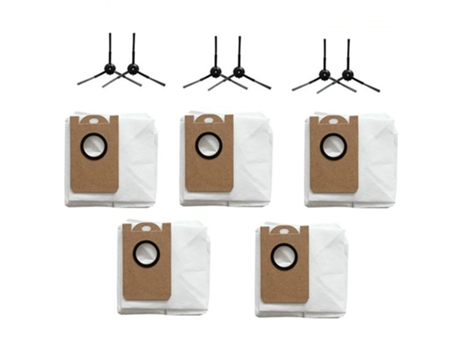 Bolsa de polvo de Cepillo Lateral para Robot aspirador Proscenic M7 Max, accesorios para aspiradora, 11 piezas