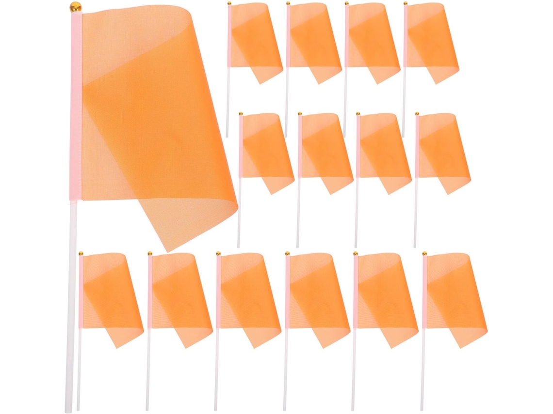 50 Banderines Pequeños De Mano Hechos De Poliéster Y Pvc, Banderines Decorativoses Para Fiestas Al Aire Libre Y Eventos