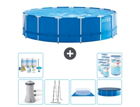 Piscina Tubular INTEX 28242GN-CB41 (16805 L - 457x122cm)