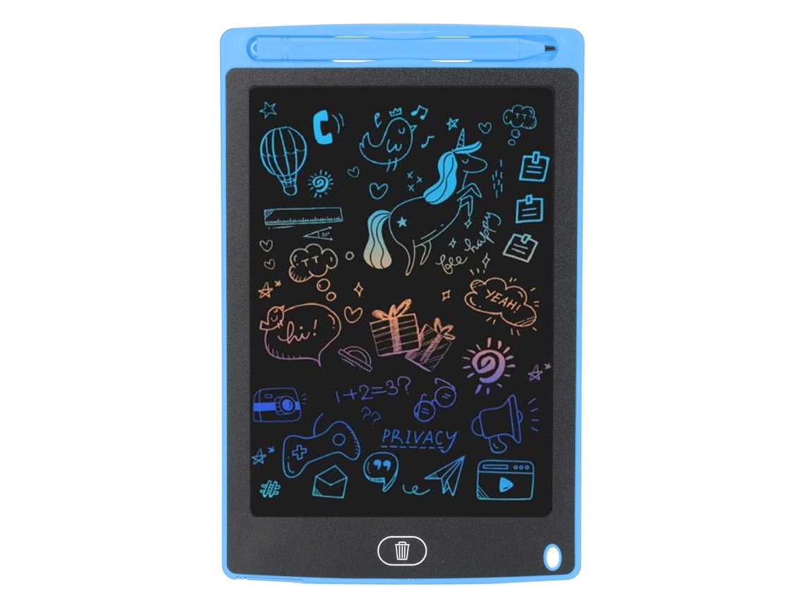 Pizarra De Dibujo Lcd De 8,5 Pulgadas Para Niños, Dibujo Colorido, Juguete Educativo, Azul Oscuro