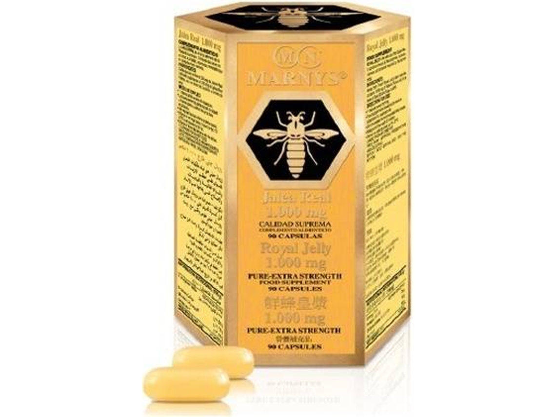 Complemento Alimentar MARNYS Geleia Real Lecitina (90 pérolas de 1000mg)