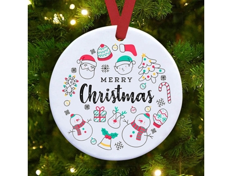 Adornos de árbol de Navidad de madera Decoración de árbol de Navidad Adornos de árbol de Navidad Accesorios colgantes