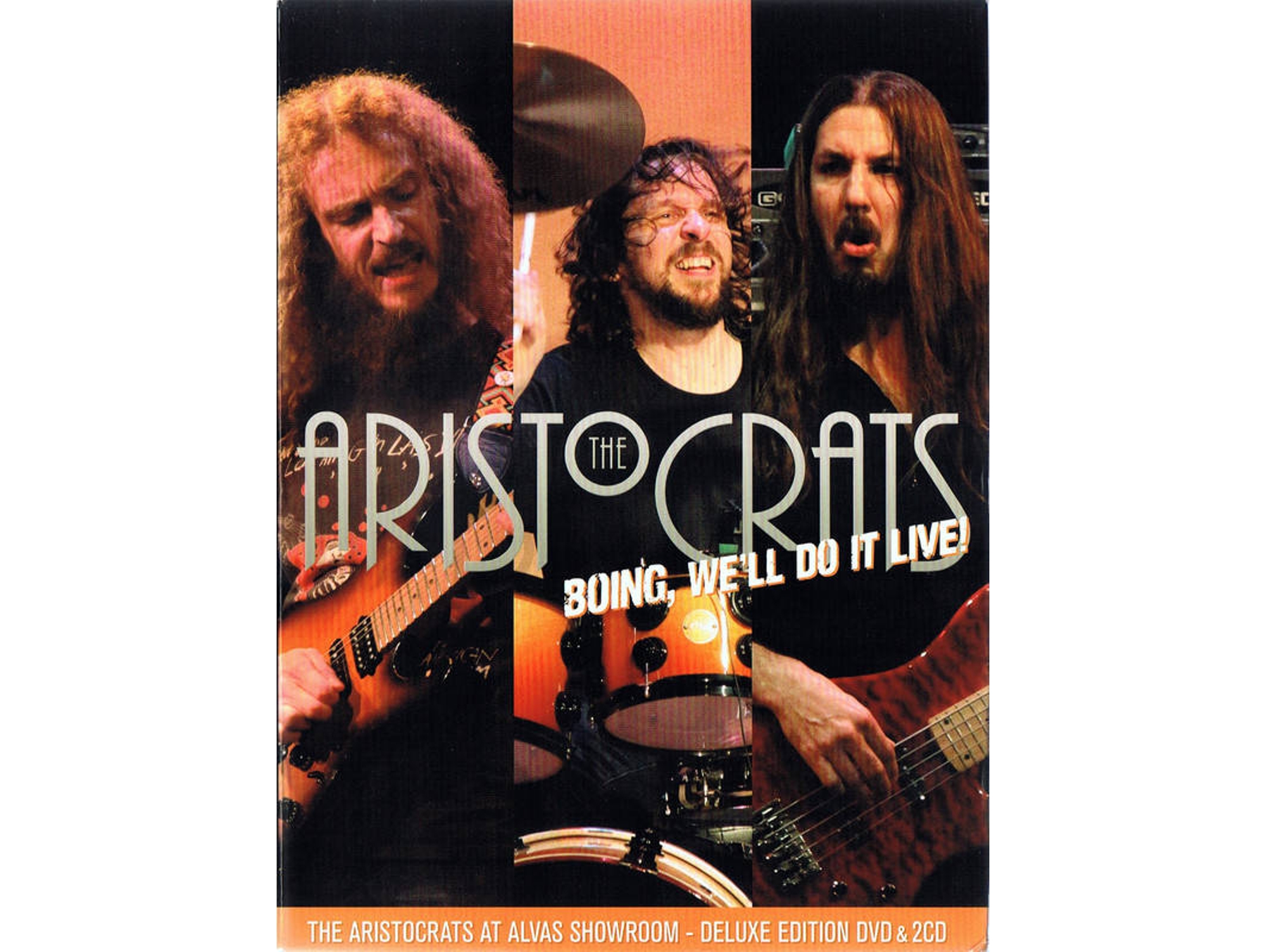 Box Set CD + DVD The Aristocrats  - Boing, We'll Do It Live