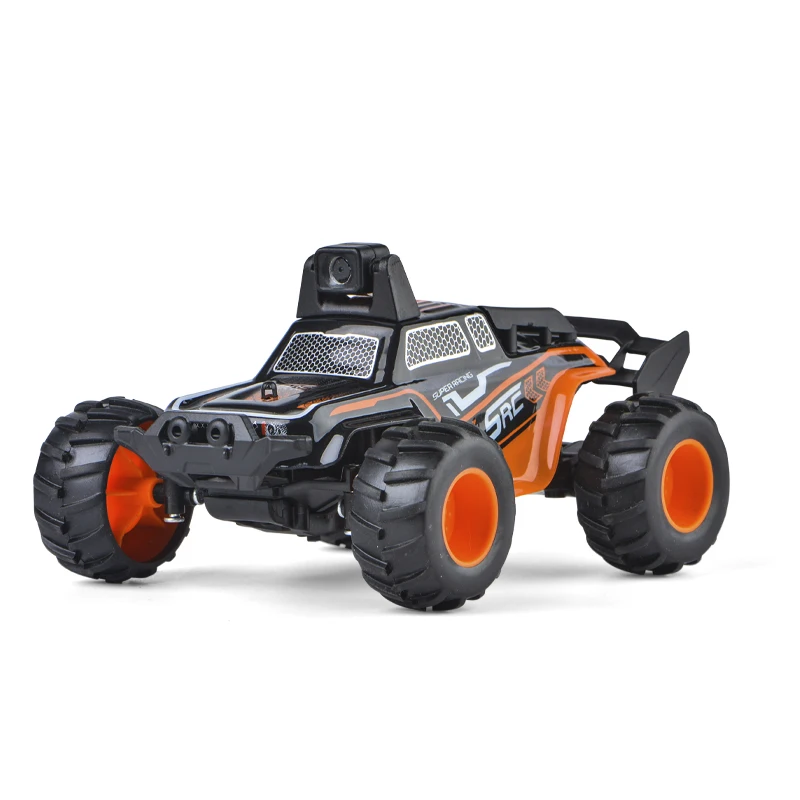 (laranja) Carro Com Controle Remoto 2.4g, Câmera Hd, Wi-fi, Ideal Para Subir E Descer Estradas