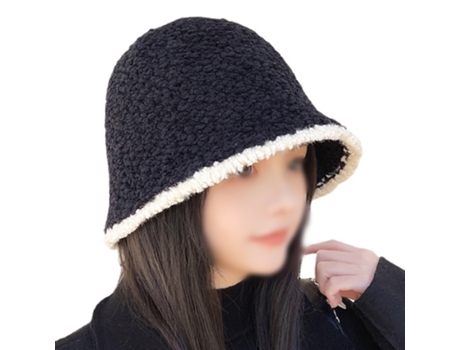 Gorro De Pescador Gorro De Lana De Cordero - Negro Gorro De Pescador Gorro De Lana De Cordero - Negro JEIIBRZUI
