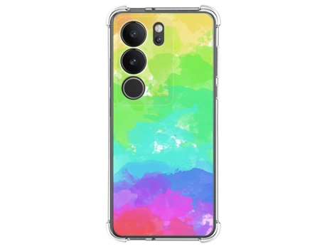 Funda Silicona Antigolpes para Vivo V29 5G diseño Acuarela 03 Dibujos