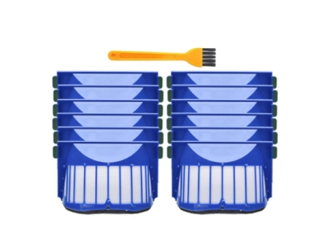 Conjunto de substituição de filtro de escova hepa para irobot roomba 500 600 series