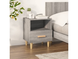 Mesa de Cabeceira LOVELY HOME Mesinha 40X35X47 Cm Sonoma Cinzento