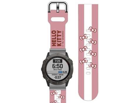 Correa Silicona Líquida para Garmin fenix 5X Rosa