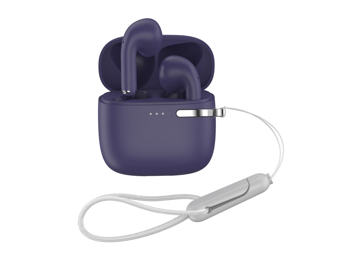 Auriculares Inalámbricos Horas Duración Yizhood Bluetooth Morado