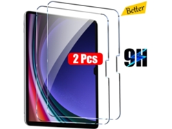 Juego de 2 protectores de pantalla de vidrio templado con protección antirroturas y arco para Samsung Tab S10 Ultra de 14,6 pulgadas (14,6 pulgadas)