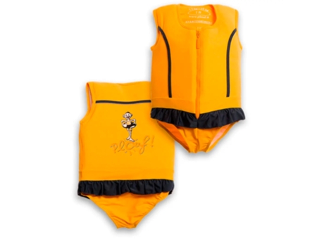 Bañador PLOUF Sportif Infantil con Flotadores Dispositivo Antiahogamiento 3 años - 15 kilos
