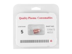 5 Piezas De Boquillas Consumibles Para Antorcha De Corte Por Plasma 220672 Para Accesorios De Herramientas Max45