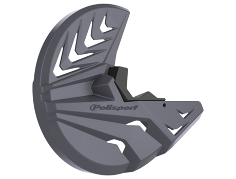 Protector Disco&Horquilla Polisport Inferior Yamaha Yz125/250/250F(08-23) 450F(08-22) 250Fx/450Fx(16-23) Gris