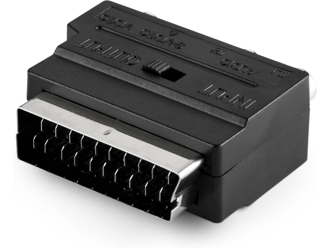 Adaptador Video Audio/vídeo Av Scart, Adaptador De Vídeo De Aguja Europeo 21p