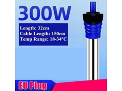 Calentador sumergible para acuarios GOKOCO, de 50W a 500W, con temperatura constante, enchufe UE/EE. UU. + cubierta protectora.