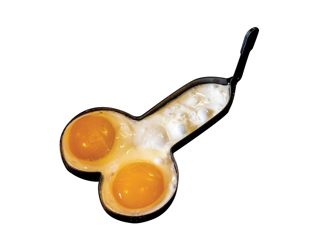 Molde Divertido Para Huevos Fritos, De Acero Inoxidable Antiadherente Con Mango, Ideal Para Hacer Panqueques.
