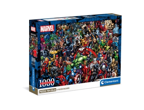 Puzzle rompecabezas CLEMENTONI Mapas (10 anos - 1000 unidades)