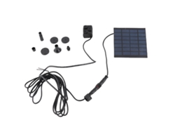 Kit de bomba solar para fuentes de jardín, piscinas, bebederos para pájaros y otras fuentes de agua.
