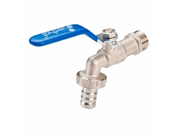 Grifo Verhal 1/2 X 3/4 Cromo Acero Inoxidable Latón Teflón