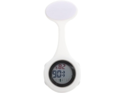 Reloj Enfermería Diseño Bolsillo Silicona Blanco Multifuncional Fecha Estilo Sencillo Sofisticado Adecuado