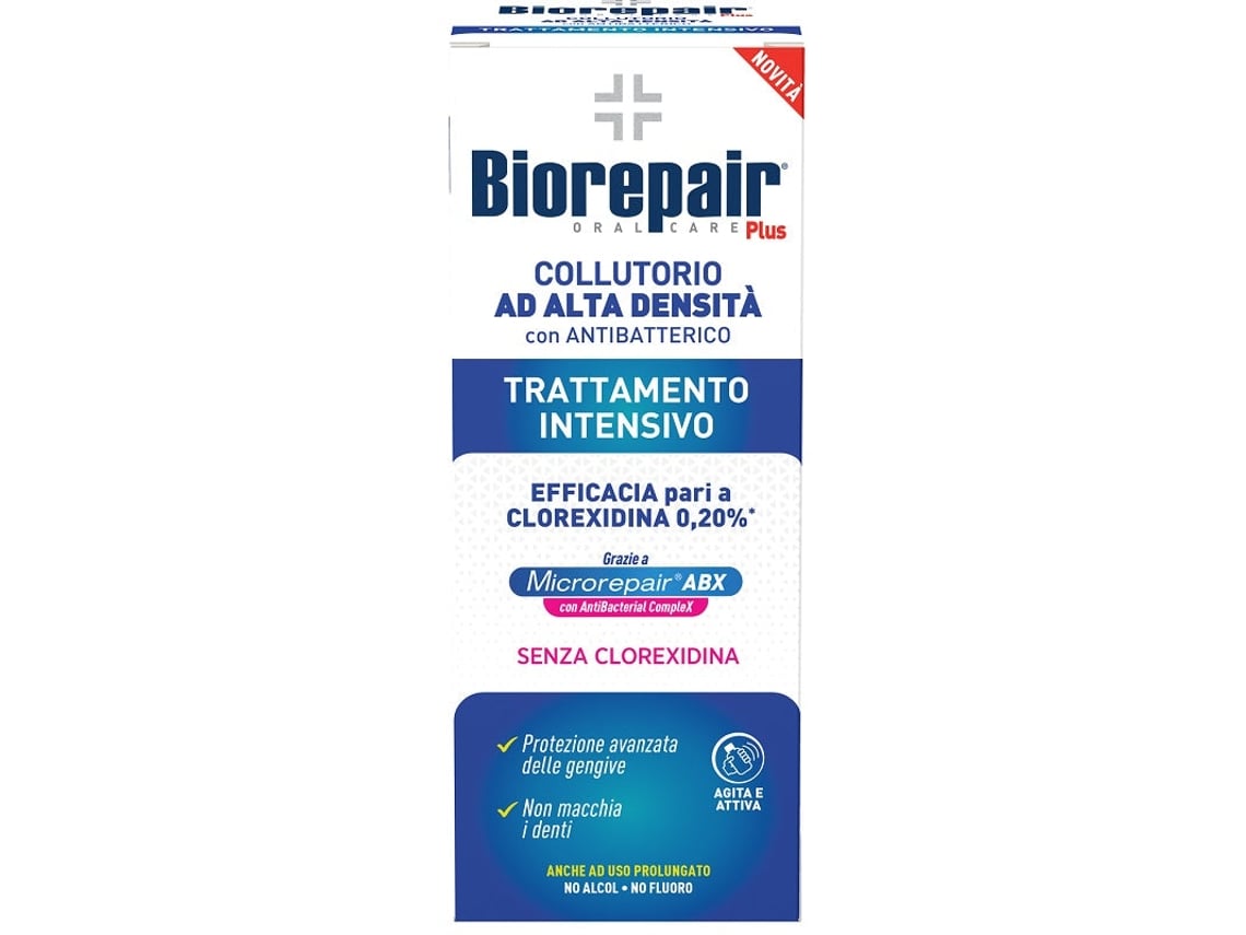 Enjuague bucal antibacteriano de alta densidad Plus 250 ml Biorepair Biorepair