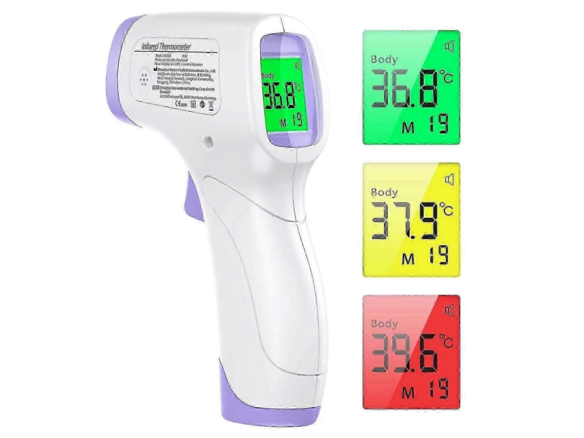Termómetro frontal para adultos, sin contacto y con pantalla LCD. GOKOCO