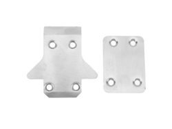 Placas Protectoras De Chasis De Acero Inoxidable Para Coches Rc Kyosho Mp10 Mp9e