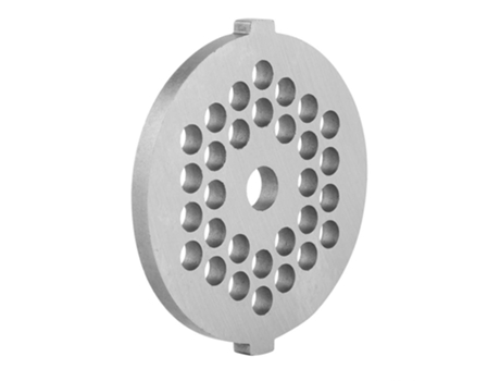 VPMKP-Cuchillo para picadora de carne con disco de orificio de acero inoxidable con orificios de 5/7 Mm, pieza de repuesto profesional para picador...