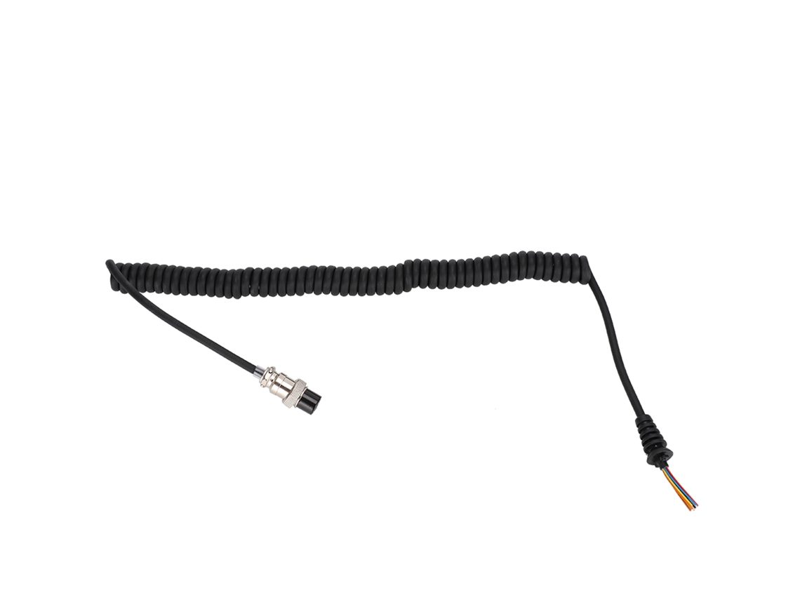 Cable de micrófono de 8 pines para reemplazo en radios Kenwood e Icom